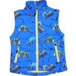 Kugo Chlapecká softshellová vesta s fleecem HB8629 světle modrá – Zboží Mobilmania