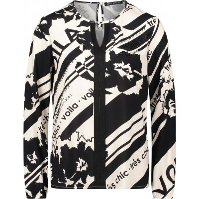 Betty Barclay dámská blůza černobéžová – Zboží Mobilmania