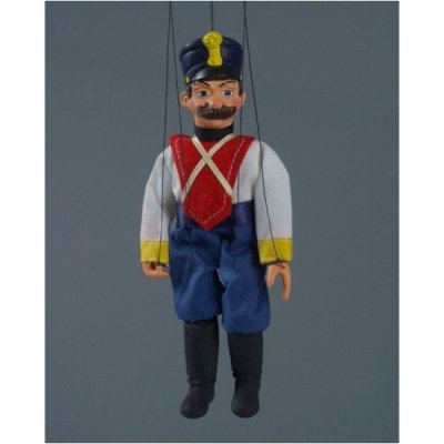 Mašek umělecká výroba Loutka sádrová Dragoun 20 cm – Zboží Dáma