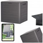 Prosperplast WOODEBOX 58,5 cm 140l umbra MBWL140 – Sleviste.cz