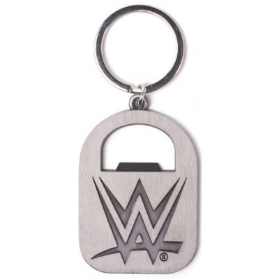 Přívěsek na klíče WWE Logo s otvírákem 8718526091472 – Zbozi.Blesk.cz