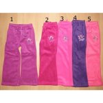 KUGO Dívčí fleesové tepláky F658 VZOR 3 – Sleviste.cz