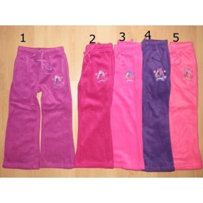 KUGO Dívčí fleesové tepláky F658 VZOR 3 – Sleviste.cz