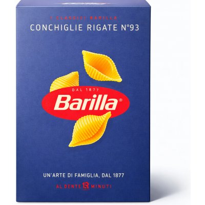 Barilla Conchiglie Rigate No.93 0,5 kg – Sleviste.cz