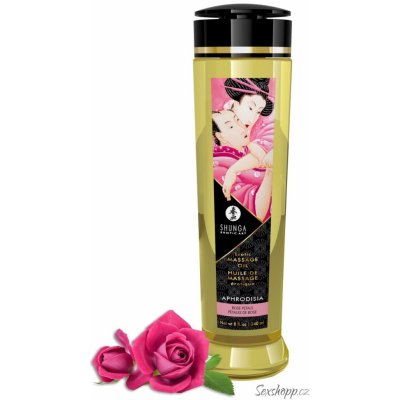Shunga APHRODISIA Rose Petals 240 ml – Zboží Dáma