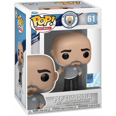 Funko Pop! Football: Manchester City - Pep Guardiola 61 – Zboží Dáma