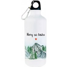 Ľúbené Turistická láhev Hory sú láska 600 ml