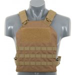 8FIELDS Vesta jednoducha Plate Carrier s pláty Coyote – Zboží Mobilmania