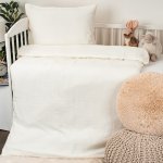 4Home dětské mušelínové povlečení do postýlky cream 100 x 135 cm 40 x 60 cm – Hledejceny.cz