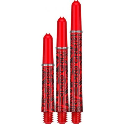 Target - darts Násadky Pro Grip Ink - medium - red – Zboží Dáma