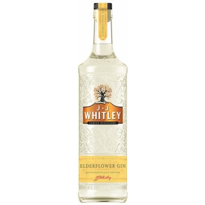 J.J Whitley Elderflower Gin 38,6% 0,7 l (holá láhev) – Zboží Dáma