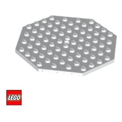 LEGO® 89523 Podložka 10x10 Osmihranná s otvorem Bílá – Zbozi.Blesk.cz