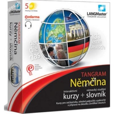 LANGMaster Němčina TANGRAM - kurz a slovník (produktový klíč) – Zboží Živě