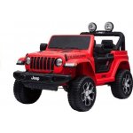 Mamido elektrické autíčko Jeep Wrangler Rubicon 4x4 červená – Zboží Dáma