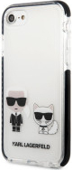 Karl Lagerfeld TPE Karl and Choupette white Apple iPhone 7, 8, SE 2020, SE 2022, SE 2022 5G