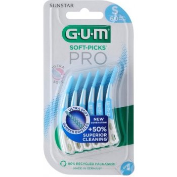 GUM Soft Picks PRO mezizubní kartáčky small 60ks