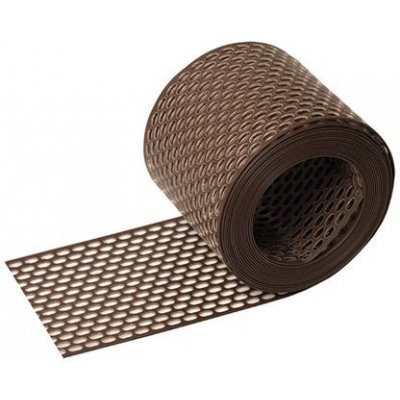 HPI LKB0000101 okapní větrací pás šíře 8 cm hnědý – Zboží Mobilmania