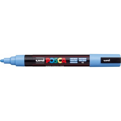 Posca Univerzální akrylátový popisovač 1,8 - 2,5 mm Nebesky modrá PC-5M – Zboží Živě