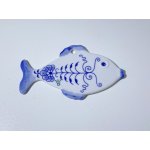 Cibulák vánoční ozdoba rybička 11 cm originální cibulákový porcelán Dubí cibulový vzor 10411 – Zboží Dáma