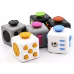 Fidget Cube Antistresová kostka bílo zelený – Zboží Dáma