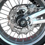 RG Sp0013Bk Chrániče kyvné vidlice Aprilia Sxv/Shiver/Dorsoduro