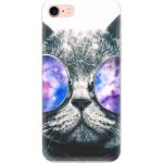 Pouzdro iSaprio Galaxy Cat iPhone 7 – Zboží Mobilmania