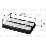 Vzduchový filtr VALEO 585330 – Hledejceny.cz