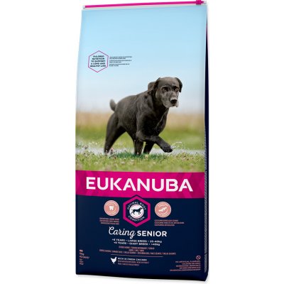 Eukanuba Caring senior Large Breed 15 kg – Sleviste.cz