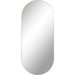 Nordic Living Černé kovové nástěnné zrcadlo Vincent 35 x 80 cm – Hledejceny.cz