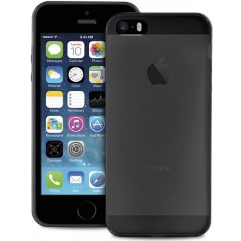 Pouzdro Puro Case 0.3 Apple iPhone 5/5S/SE černé