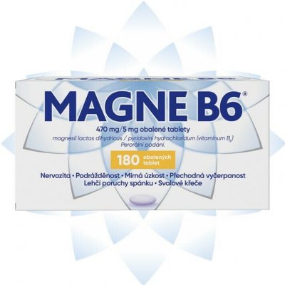 MAGNE B6 470MG/5MG TBL OBD 180 – Hledejceny.cz