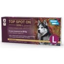 Veterinární přípravek Bioveta Top Spot-on Dog L nad 30 kg 1 x 3 ml