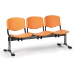 Euroseat plastová lavice do čekáren ISO, 3-sedák + stolek – Zboží Mobilmania