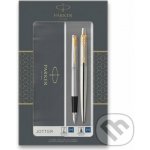 Parker Jotter Stainless Steel GT sada plnicí pero a kuličková tužka 1501/1563257 – Zboží Živě