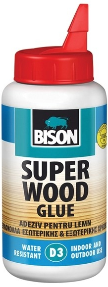BISON Wood Glue D2 lepidlo na dřevo 250g