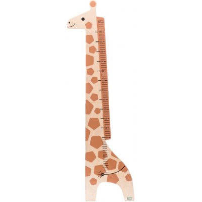 Bajo dřevěný nástěnný metr Žirafa – Zboží Mobilmania