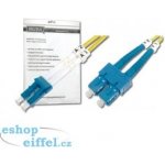 Digitus Fiber Optic Patch Cord, LC-SC, SM 09/125 µ, Duplex, 2m – Zboží Mobilmania