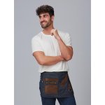 Gary´s Zástěra Corto denim + kůže UNI tmavě modrá 100/100 bavlna/kůže – Sleviste.cz