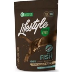 Natures Protection Cat Dry LifeStyle GF Adult White Fish 400 g