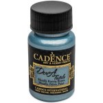 Cadence Dora Textile metalická barva na textil 50 ml aqua světle modrá – Zboží Mobilmania