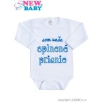 Body s potiskem New Baby Jsem Vaše splněné přání – Hledejceny.cz
