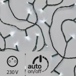 Emos ZY0802T LED vánoční řetěz 8 m venkovní i vnitřní studená bílá časovač – Hledejceny.cz