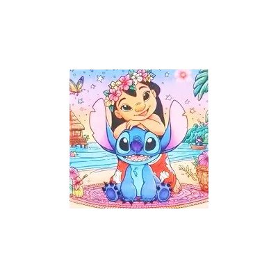 Ubrousek 33x33cm Stitch & Lilo – Zbozi.Blesk.cz