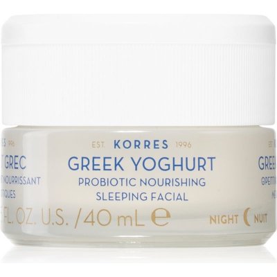 Korres Greek Yoghurt vyživující noční krém s probiotiky 40 ml – Zboží Mobilmania