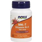 Now Foods Vitamin K2 jako MK-7 100 mcg 60 rostlinných kapslí – Hledejceny.cz