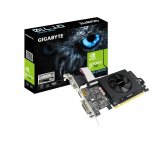 Gigabyte GeForce GT 710, 2GB GDDR5 64b, D-Sub, DVI-D, HDMI, PCIe - Gigabyte GV-N710D5-2GIL – Zboží Mobilmania