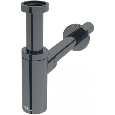 Sifon k umyvadlu SAT Dark 5/4 DN32 PVD Gun metal SATAUSDA – Sleviste.cz