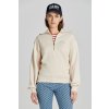 Dámská mikina Gant ARCH HALF ZIP SWEAT bílá