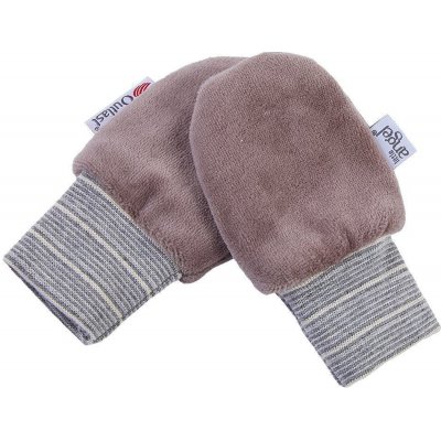 Little Angel rukavice Nicki bez palce Outlast Sv.hnědá – Zboží Dáma