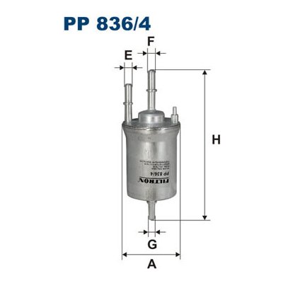 PP 836/4 FILTRON Palivový filtr | Zboží Auto